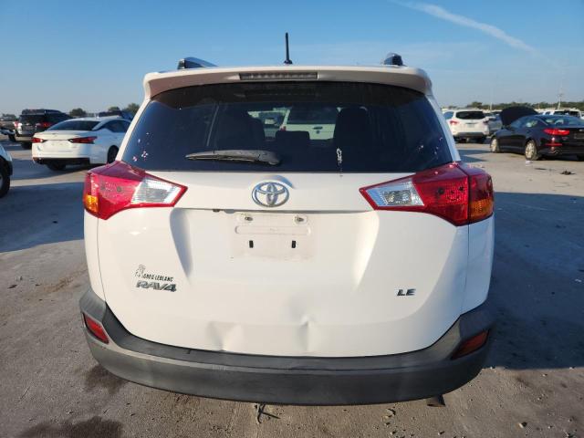2T3ZFREV8DW034817 - 2013 TOYOTA RAV4 LE WHITE photo 6