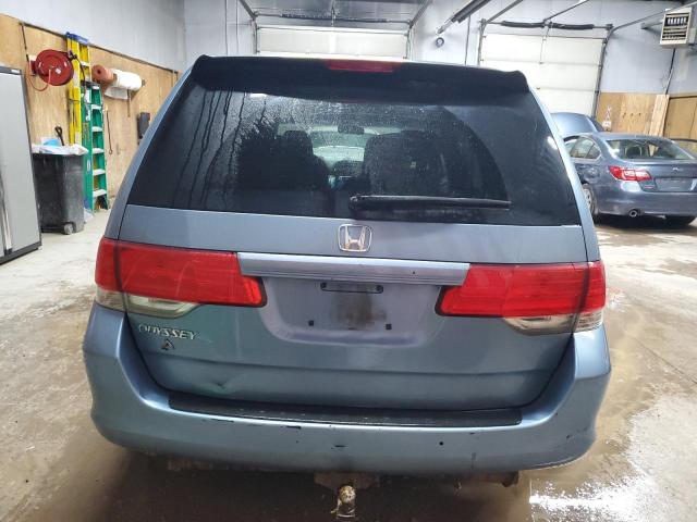 5FNRL3H22AB088025 - 2010 HONDA ODYSSEY LX BLUE photo 6