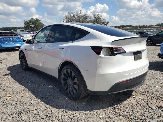 7SAYGDEF8NF377285 - 2022 TESLA MODEL Y თეთრი ფოტო 2