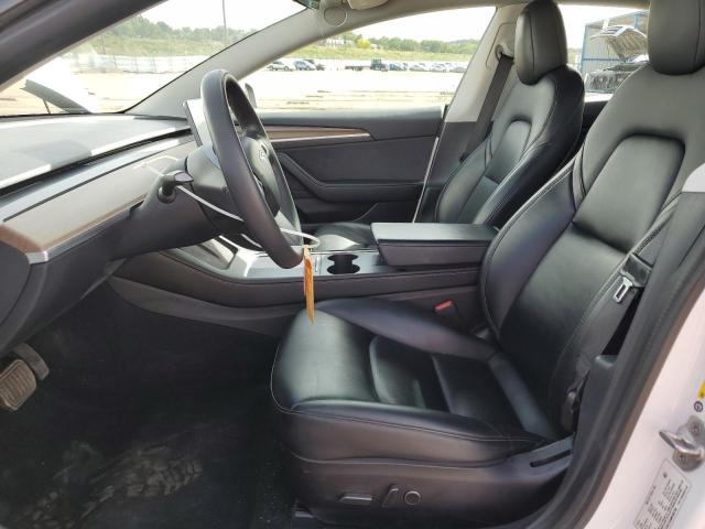 5YJ3E1EA6MF058790 - 2021 TESLA MODEL 3 WHITE photo 7