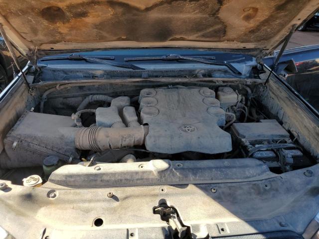 JTEBU5JRXB5060506 - 2011 TOYOTA 4RUNNER SR5 BLACK photo 12