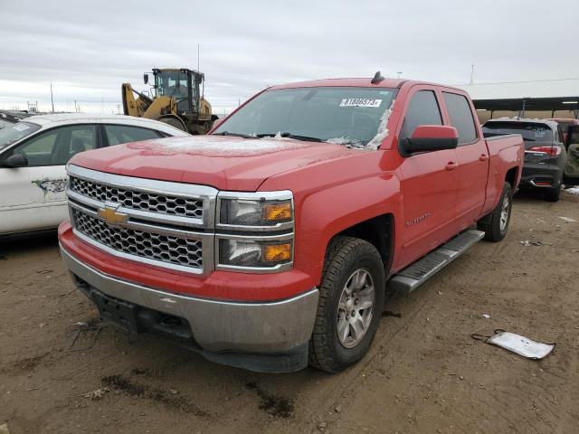 3GCUKREH7FG289784 - 2015 CHEVROLET SLVRD K1500 LT RED photo 1