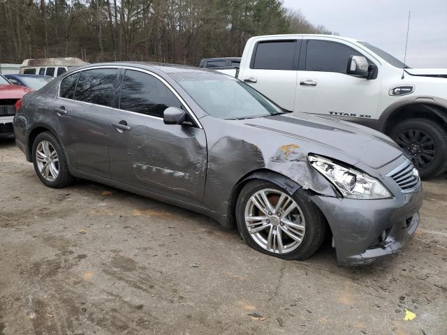 JN1CV6AR7DM762130 - 2013 INFINITI G37 CHARCOAL photo 4