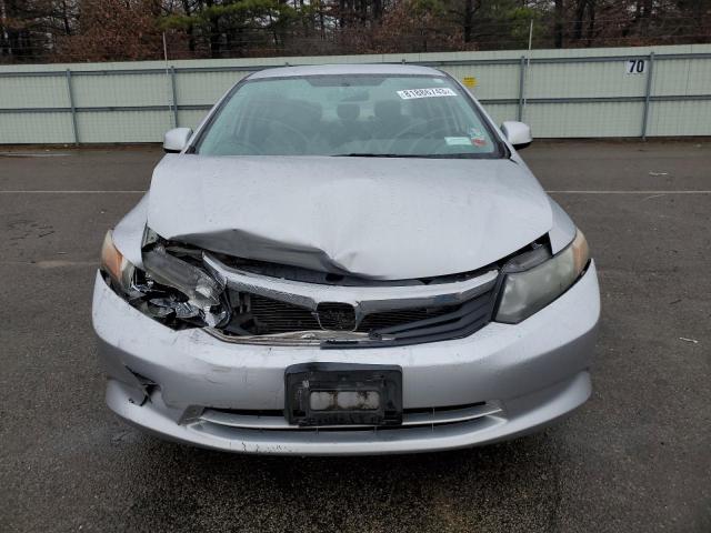 2HGFB2F50CH331794 - 2012 HONDA CIVIC LX SILVER photo 5