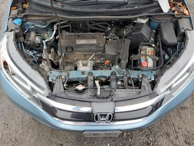 2HKRM4H7XFH672888 - 2015 HONDA CR-V EXL TURQUOISE photo 11