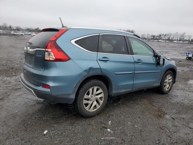 2HKRM4H7XFH672888 - 2015 HONDA CR-V EXL TURQUOISE photo 3