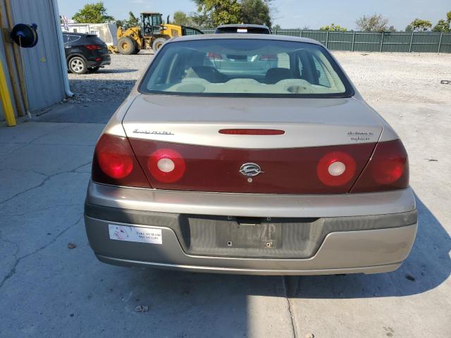 2G1WF52EX39364783 - 2003 CHEVROLET IMPALA TAN photo 6