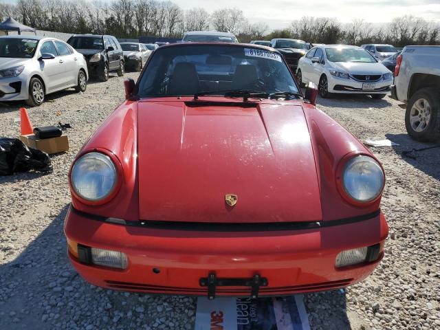 WP0BB2960LS460631 - 1990 PORSCHE 911 CARRERA 2 RED photo 5