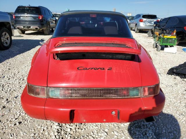 WP0BB2960LS460631 - 1990 PORSCHE 911 CARRERA 2 RED photo 6