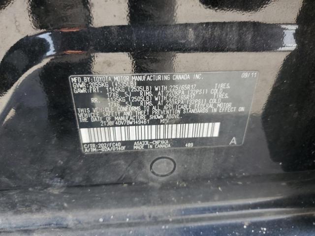 2T3BF4DV7BW149461 - 2011 TOYOTA RAV4 Siyah fotoğraf 13