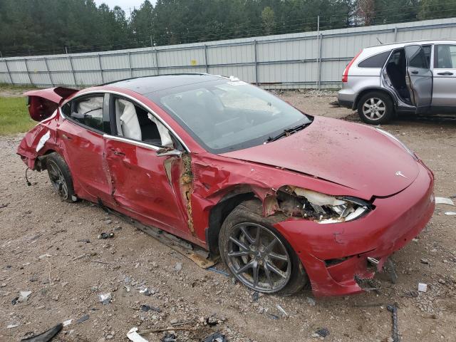 5YJ3E1EB9LF600360 - 2020 TESLA MODEL 3 Qırmızı foto 4