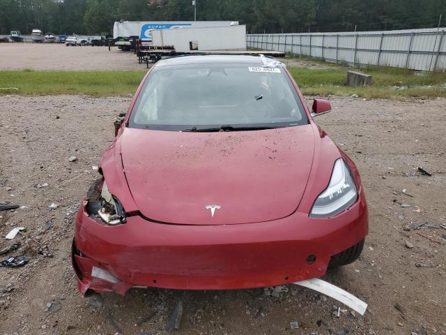 5YJ3E1EB9LF600360 - 2020 TESLA MODEL 3 Qırmızı foto 5