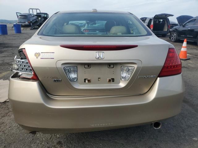 1HGCM66547A016778 - 2007 HONDA ACCORD EX TAN photo 6
