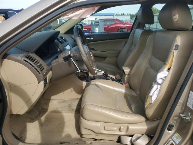 1HGCM66547A016778 - 2007 HONDA ACCORD EX TAN photo 7