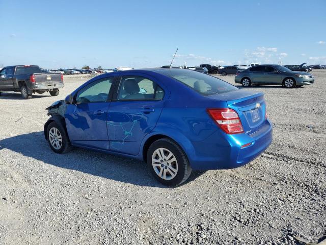 1G1JB5SH8H4169999 - 2017 CHEVROLET SONIC LS BLUE photo 2