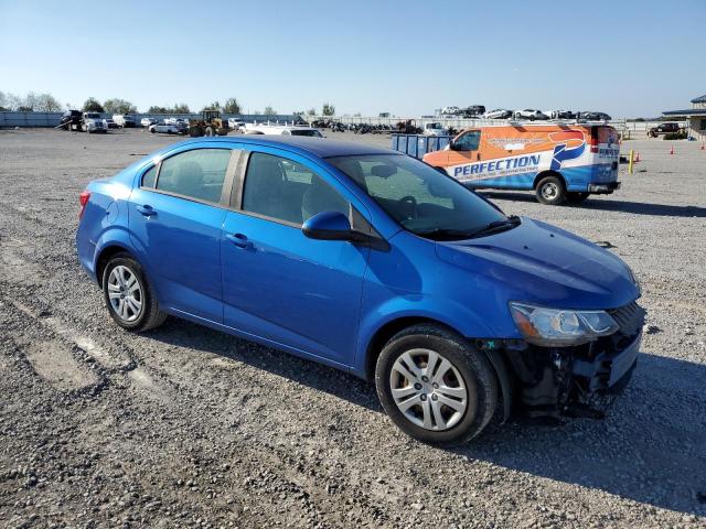 1G1JB5SH8H4169999 - 2017 CHEVROLET SONIC LS BLUE photo 4