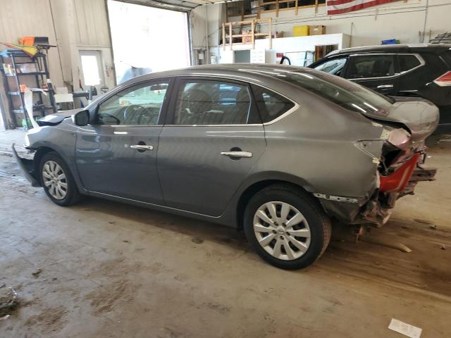 3N1AB7AP8KY215432 - 2019 NISSAN SENTRA S 灰色 照片 2