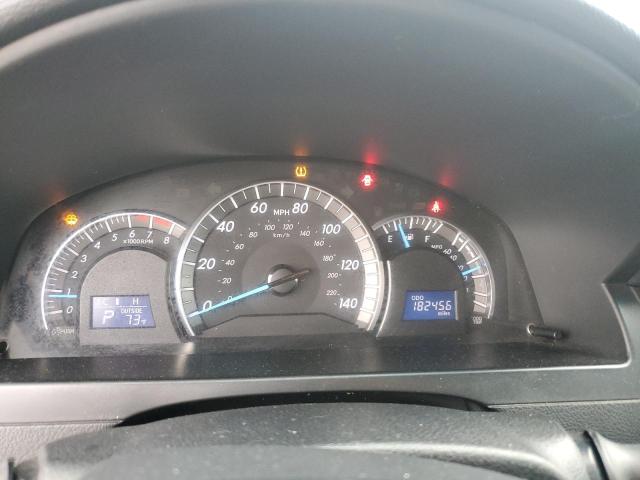 4T1BF1FK3CU145015 - 2012 TOYOTA CAMRY BASE Czarny zdjęcie 9