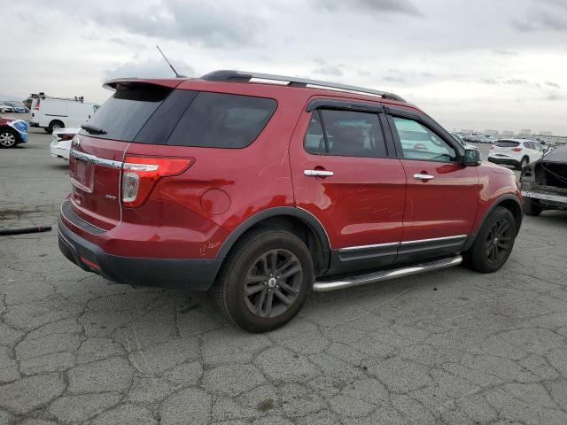 1FM5K8D82DGC30047 - 2013 FORD EXPLORER XLT ბურგუნდია ფოტო 3