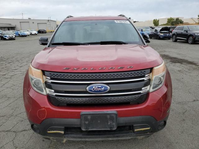 1FM5K8D82DGC30047 - 2013 FORD EXPLORER XLT ბურგუნდია ფოტო 5
