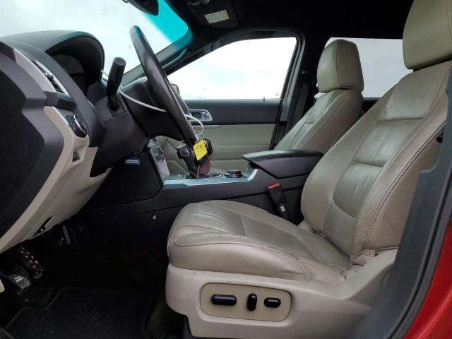 1FM5K8D82DGC30047 - 2013 FORD EXPLORER XLT ბურგუნდია ფოტო 7