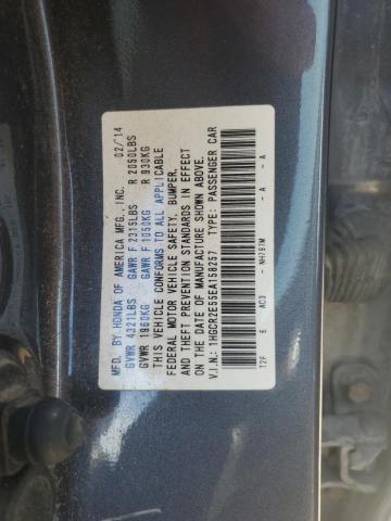 1HGCR2E55EA158257 - 2014 HONDA ACCORD SPORT 石墨色 照片 12