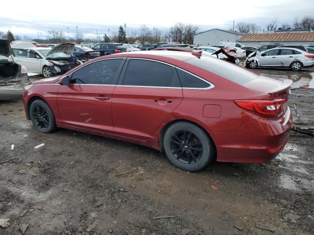 5NPE24AF8GH288647 - 2016 HYUNDAI SONATA SE MAROON photo 2