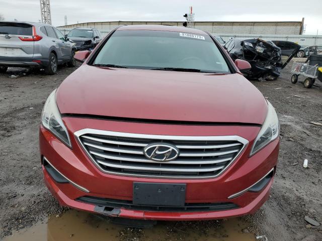 5NPE24AF8GH288647 - 2016 HYUNDAI SONATA SE MAROON photo 5