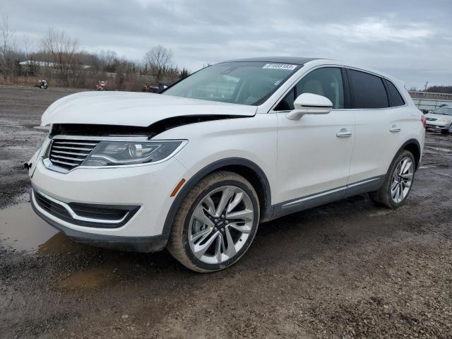 2LMPJ6LR3HBL52606 - 2017 LINCOLN MKX RESERVE WHITE photo 1