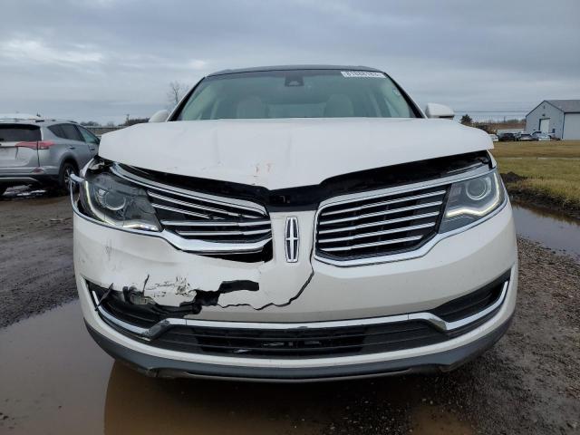 2LMPJ6LR3HBL52606 - 2017 LINCOLN MKX RESERVE أبيض صورة 5