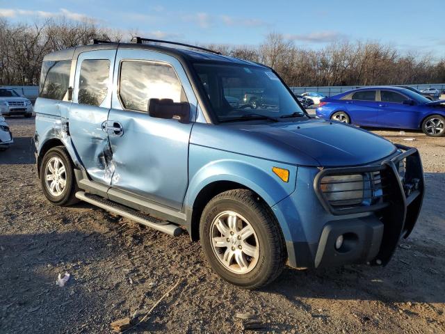 5J6YH18767L012529 - 2007 HONDA ELEMENT EX BLUE photo 4