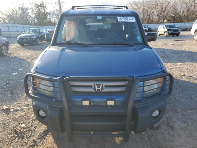 5J6YH18767L012529 - 2007 HONDA ELEMENT EX BLUE photo 5