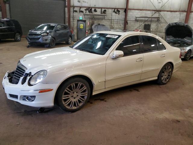 WDBUF87X18B192111 - 2008 MERCEDES-BENZ E 350 4MATIC WHITE photo 1