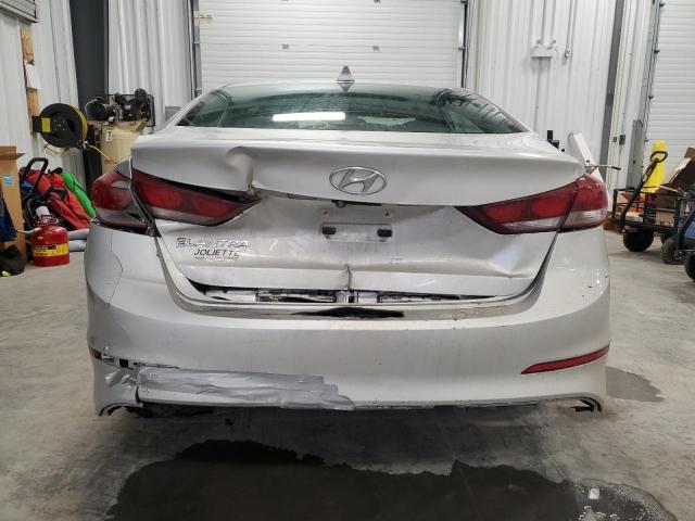 KMHD84LF6HU158652 - 2017 HYUNDAI ELANTRA SE SILVER photo 6