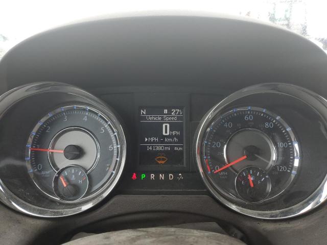 2C4RC1CG0CR117052 - 2012 CHRYSLER TOWN & COU TOURING L RED photo 9