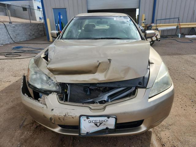 1HGCM56425A091798 - 2005 HONDA ACCORD LX 金色 照片 5