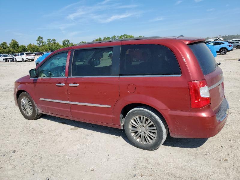 2C4RC1CG9DR770075 - 2013 CHRYSLER TOWN & COU TOURING L RED photo 2