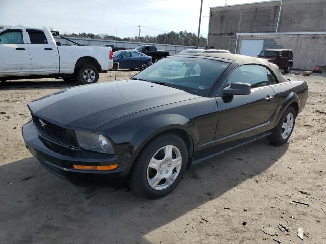 1ZVFT84N465188598 - 2006 FORD MUSTANG BLACK photo 1