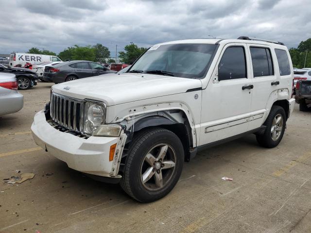 1J4PN5GK9AW115256 - 2010 JEEP LIBERTY LIMITED WHITE photo 1