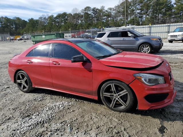 WDDSJ4EB5GN358933 - 2016 MERCEDES-BENZ CLA 250 RED photo 4