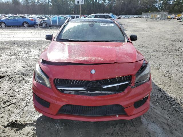 WDDSJ4EB5GN358933 - 2016 MERCEDES-BENZ CLA 250 RED photo 5