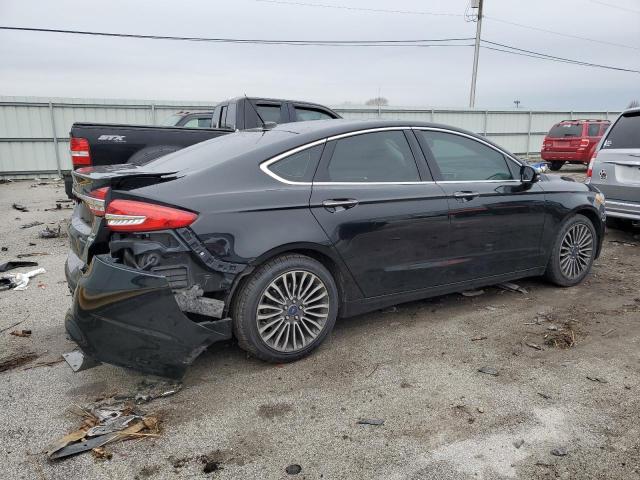 3FA6P0H98HR165966 - 2017 FORD FUSION SE BLACK photo 3