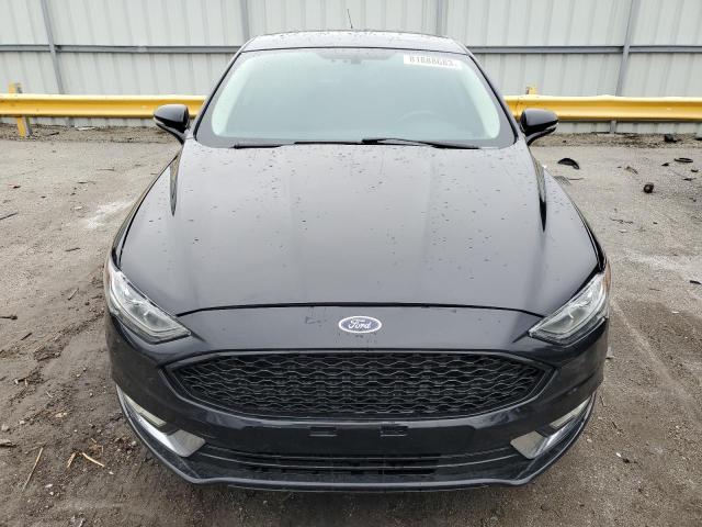 3FA6P0H98HR165966 - 2017 FORD FUSION SE BLACK photo 5