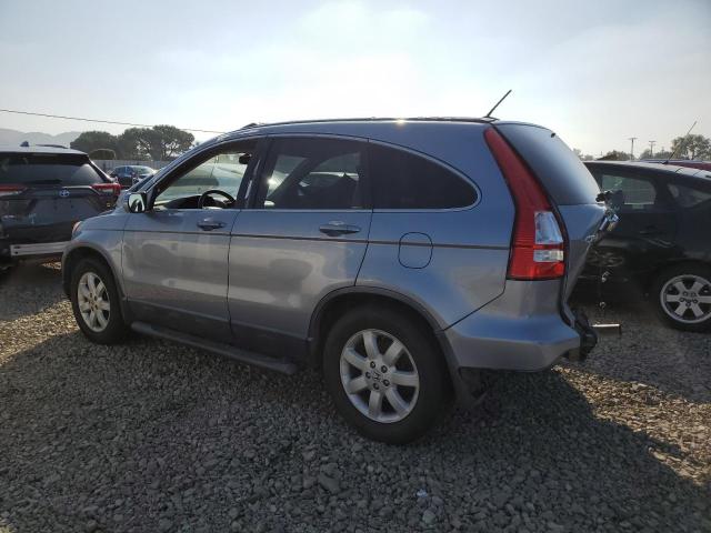 JHLRE38728C031677 - 2008 HONDA CR-V EXL BLUE photo 2