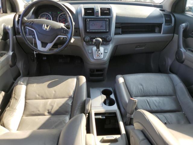 JHLRE38728C031677 - 2008 HONDA CR-V EXL BLUE photo 8