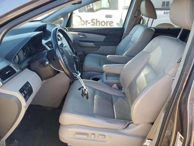 5FNRL5H92GB132252 - 2016 HONDA ODYSSEY TOURING ნაცრისფერი ფოტო 7