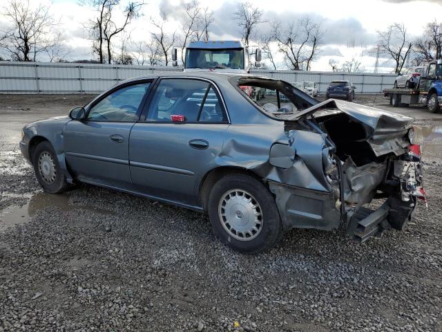 2G4WS52J741237744 - 2004 BUICK CENTURY CUSTOM GRAY photo 2