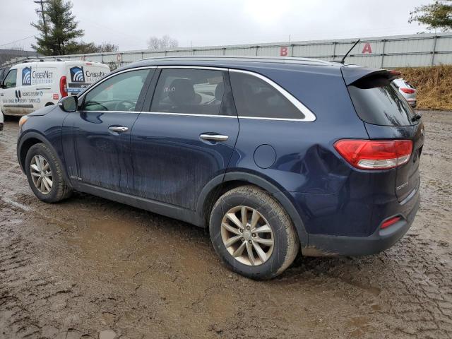 5XYPGDA54GG110775 - 2016 KIA SORENTO LX BLUE photo 2