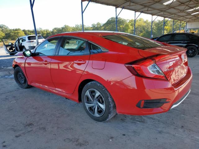 2HGFC2F62MH505193 - 2021 HONDA CIVIC LX 红色 照片 2
