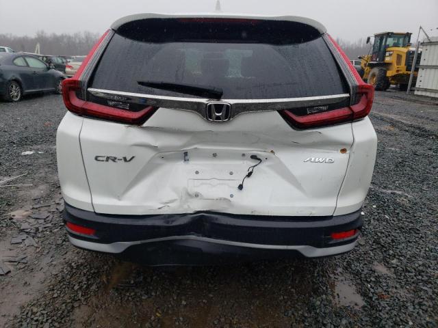 2HKRW2H57MH661101 - 2021 HONDA CR-V EX WHITE photo 6